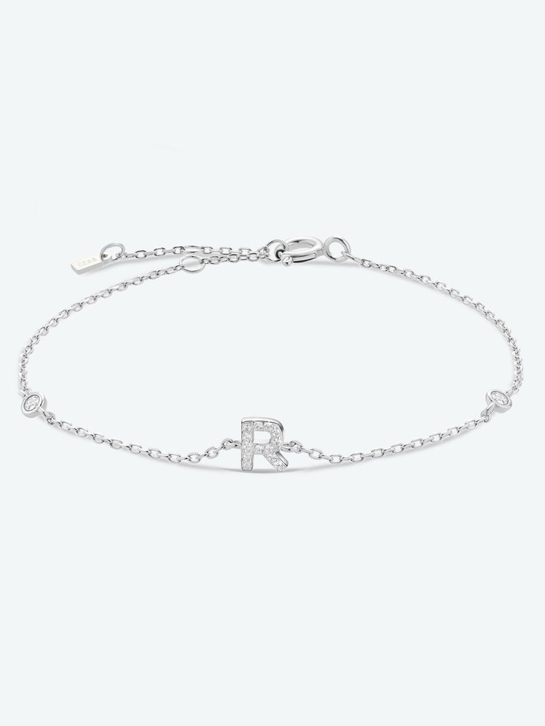 Q To U Zircon 925 Sterling Silver Bracelet | Jewelry