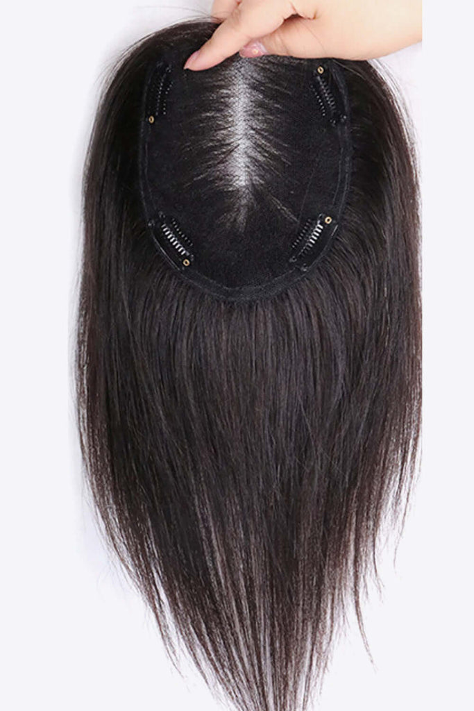 12" 13*14" Fully Hand Made Human Virgin Hair Topper 150% Density | Hair
