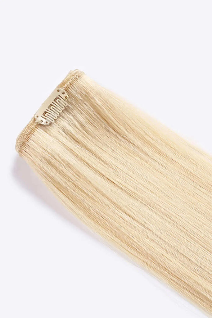 16" 110g Clip-in Hair Extensions Indian Human Hair in Blonde | Hair