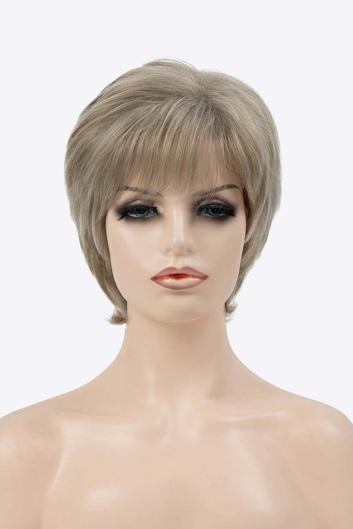 Full Machine Made Short Layered Wigs 4'' | Hair