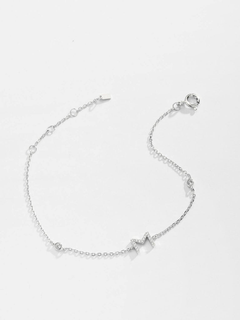 L To P Zircon 925 Sterling Silver Bracelet | Jewelry