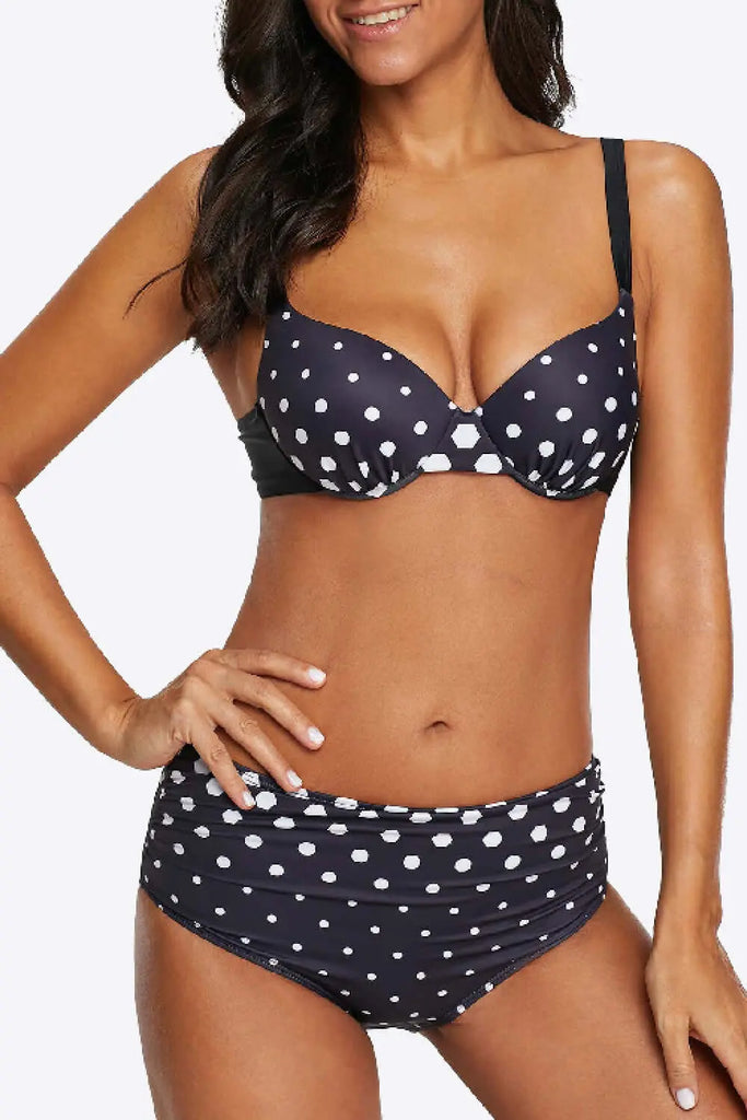 Polka Dot Bikini Set | Swimsuit