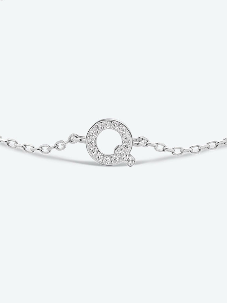 Q To U Zircon 925 Sterling Silver Bracelet | Jewelry