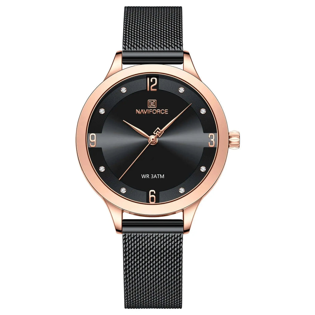 Women's Mesh Waterproof Quartz Watch | Watches