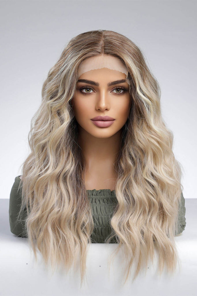 13*2" Lace Front Wigs Synthetic Long Wave 24'' 150% Density | Hair