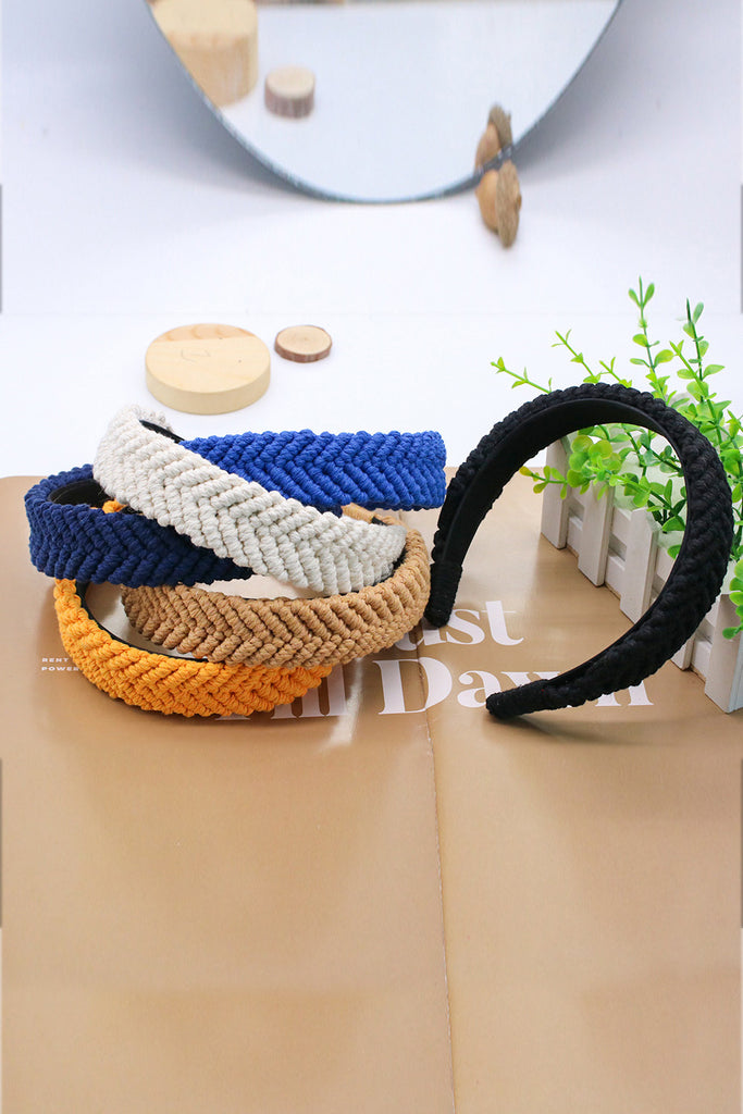 Retro Style Macrame Headband | Hair