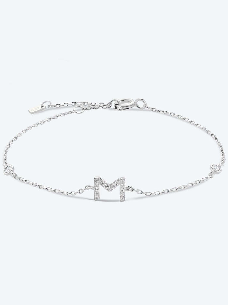 L To P Zircon 925 Sterling Silver Bracelet | Jewelry