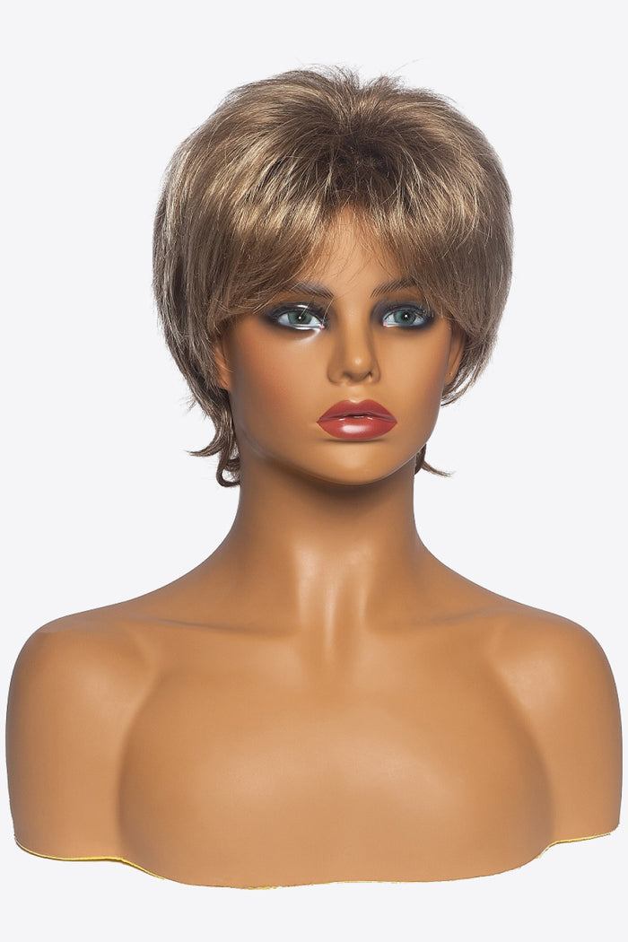 Synthetic Short Layered Wigs in Blonde 3'' | Hair