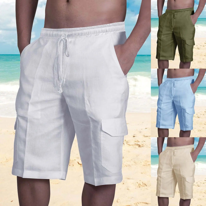 Men's Multi Pocket Beach Cargo Pants | Men Clothing