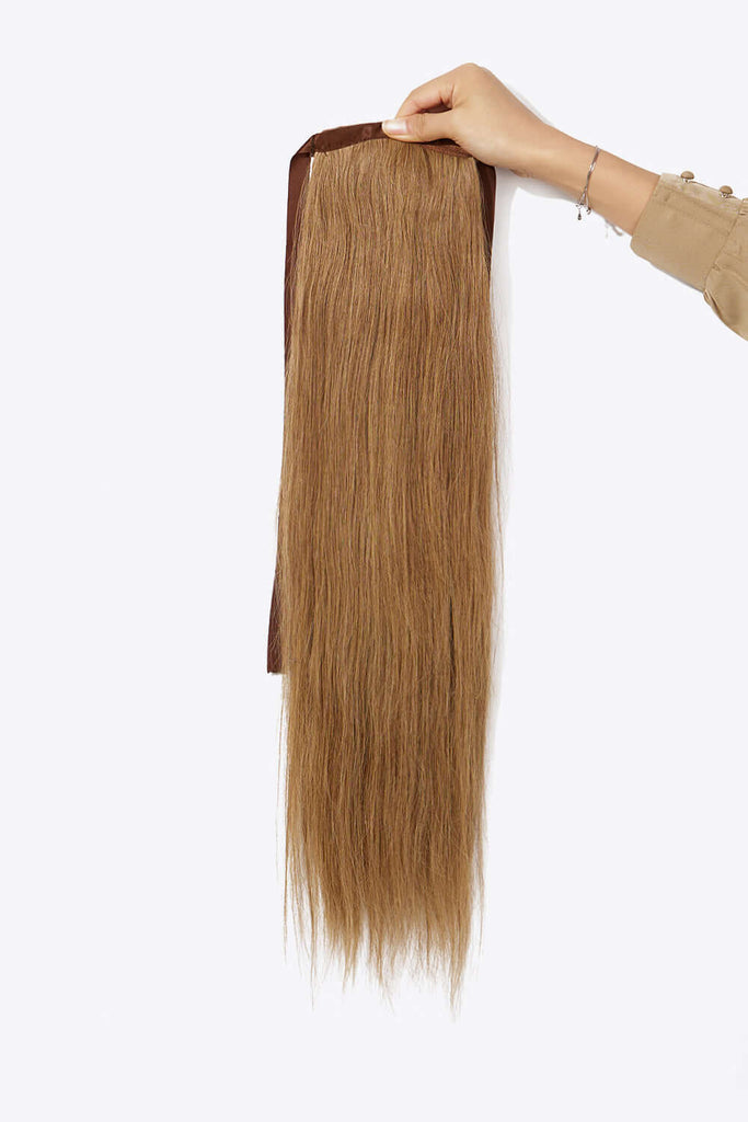 24" 130g Ponytail Long Lasting Human Hair | Hair