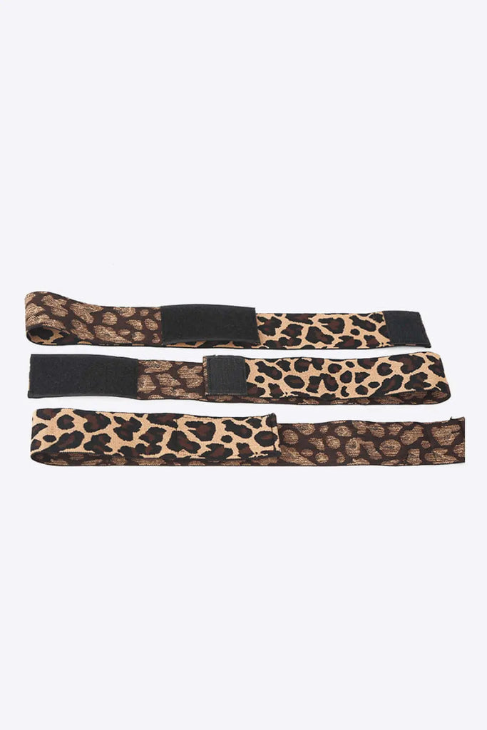 4-Pack Leopard Elastic Soft Wig Grips | Hair