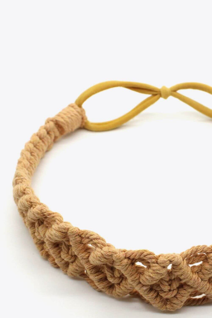 Assorted 2-Pack Macrame Flexible Headband | Hair