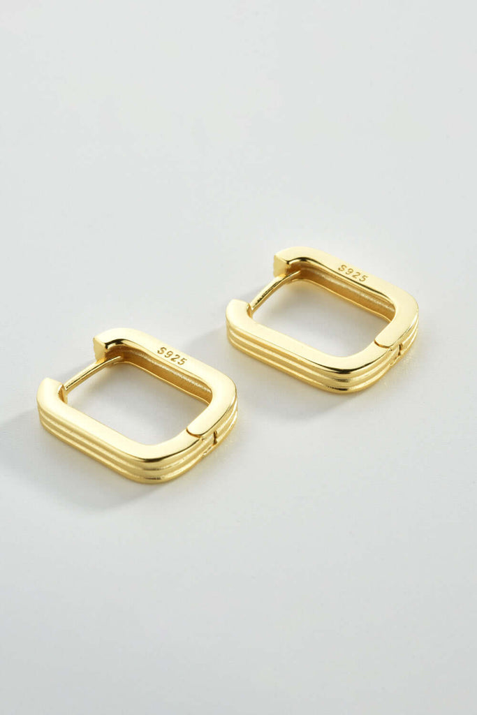 925 Sterling Silver Geometric Earrings | Jewelry